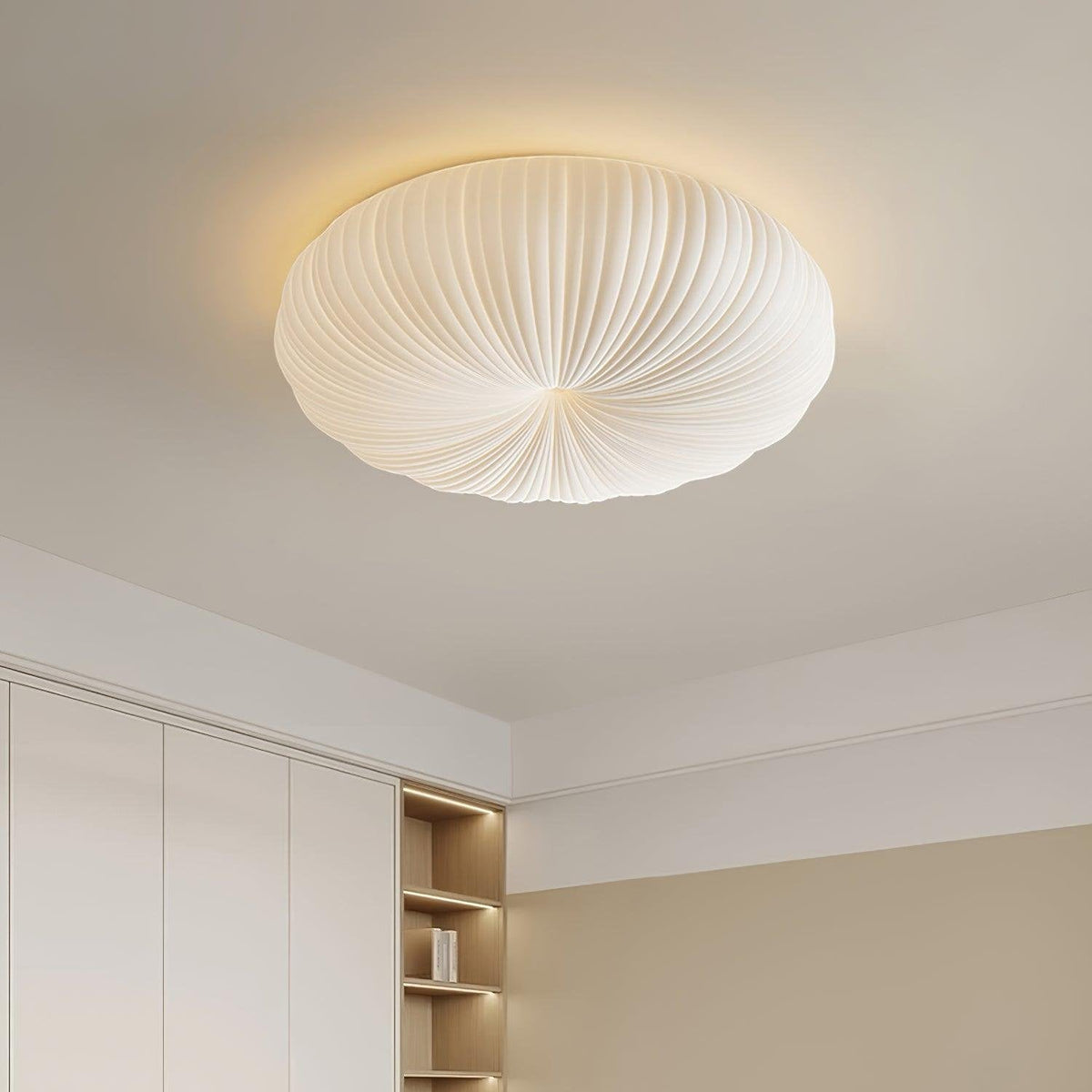 Moderna lámpara de techo LED con mando a distancia - Comodidad y elegancia