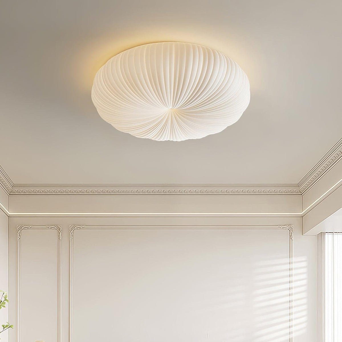 Moderna lámpara de techo LED con mando a distancia - Comodidad y elegancia
