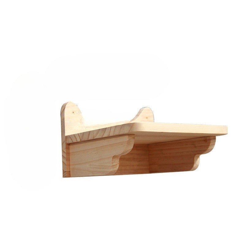 إطار تسلق جداري للقطط مع منصة معلقة وسلّم 