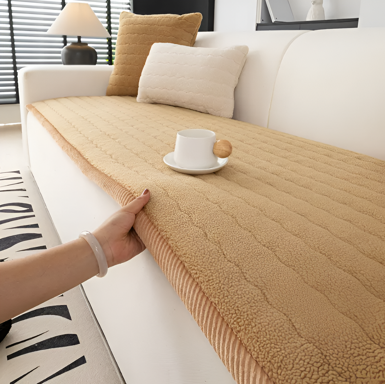 Husă de Canapea Antiderapantă – Protecție Ideală pentru Animale 