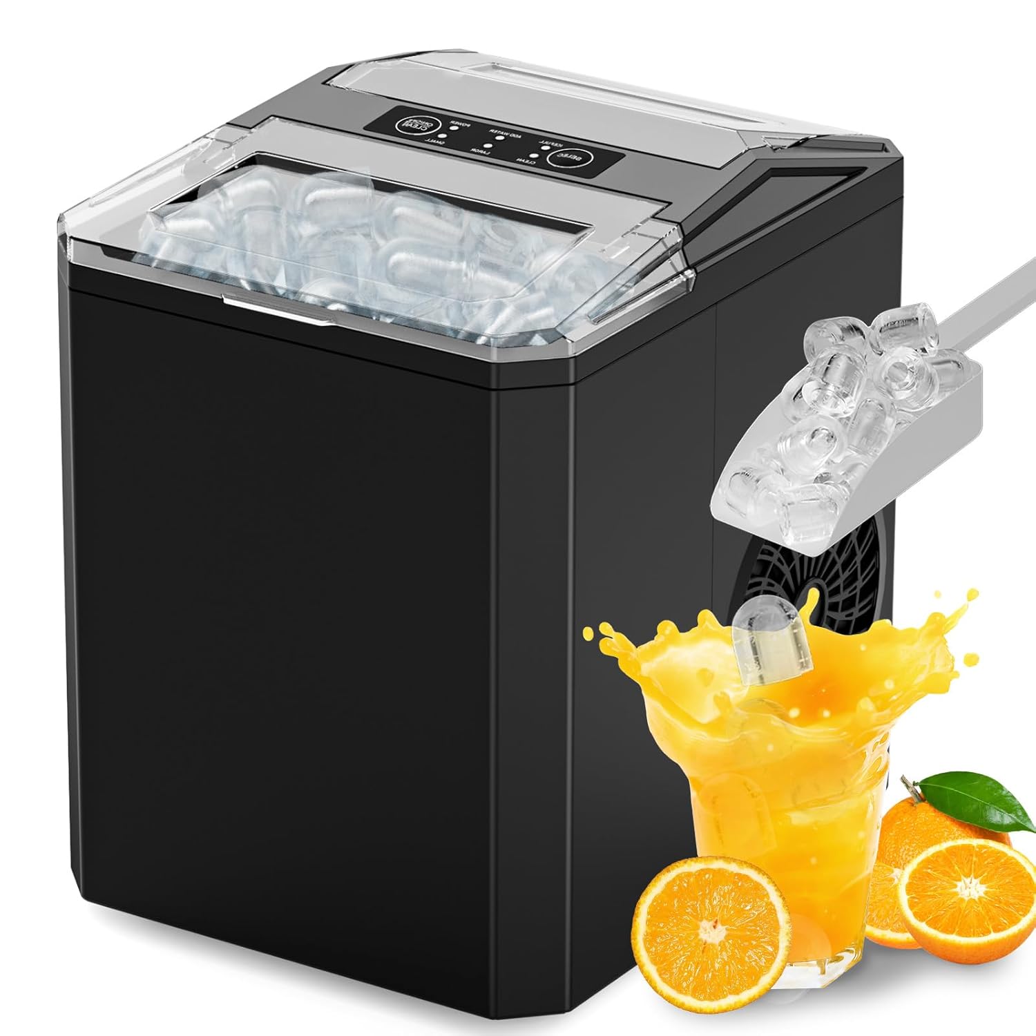 Portable Ice Machine – Instant Freshness at Your Fingertips 