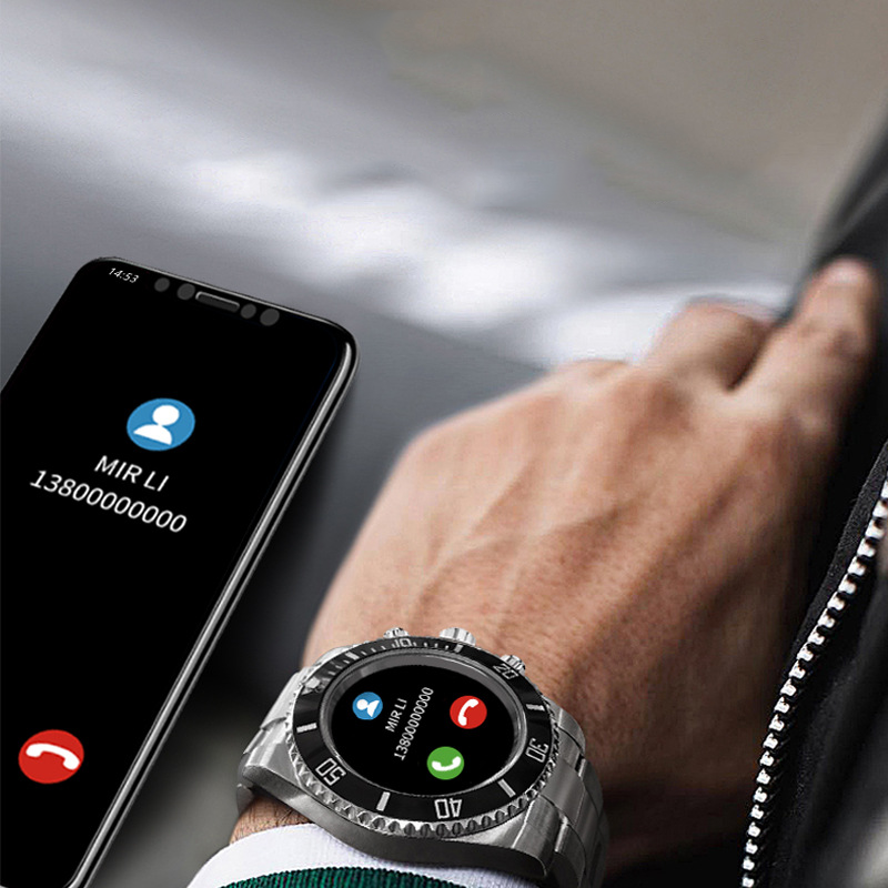 ساعة متصلة قوية - مقاومة للصدمات والماء 