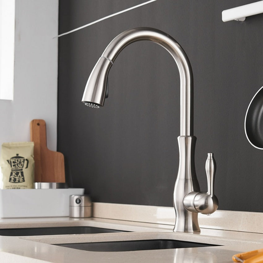 Retractable Kitchen Faucet – Space Saving and Flexibility 