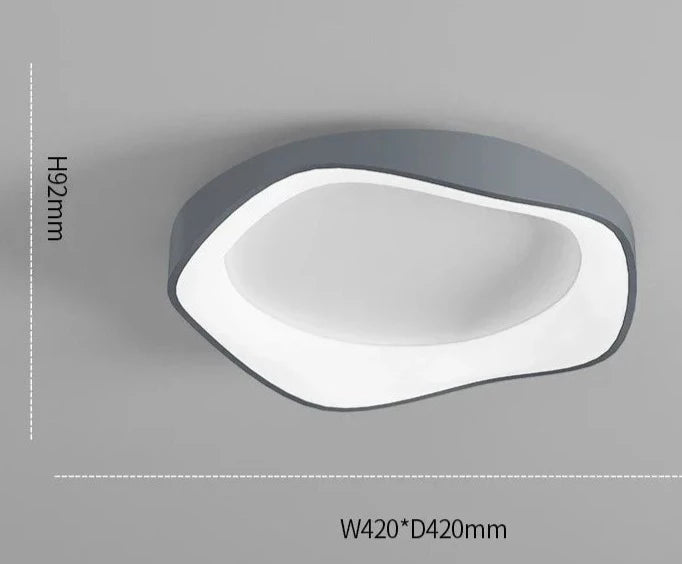 Plafonier LED Asimetric - Tendință și Eleganță 