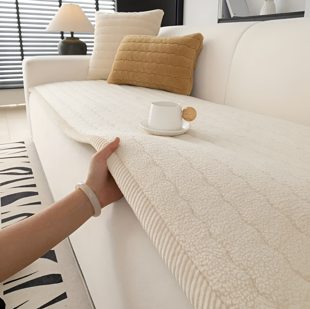 Husă de Canapea Antiderapantă – Protecție Ideală pentru Animale 