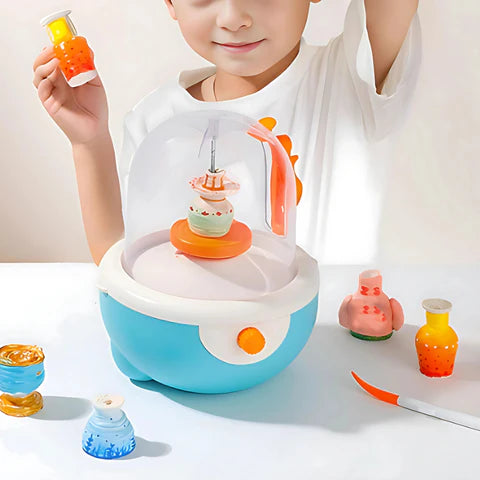 Roata de olărit pentru copii - distractiv de învățat și ușor de creat